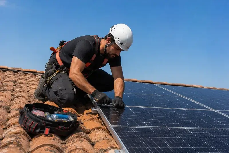 Maintenance et monitoring de panneaux solaires à Notre-Dame-de-Monts