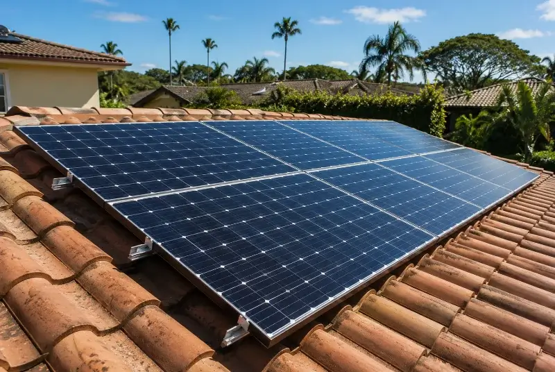 Installation de panneaux solaires à Notre-Dame-de-Monts